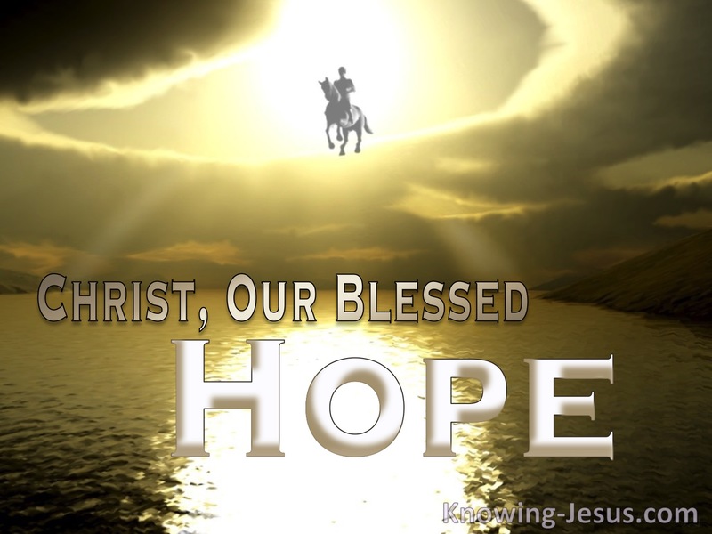 Titus 2:13 Rejoicing Hope (devotional)02:21 (yellow)